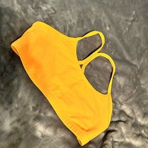 Beyond Yoga - spacedye slim racer back bra MANGO